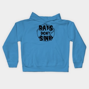 Rats Don't Sink Buoy Logo Kids Hoodie